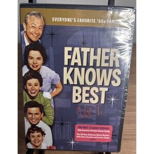 Father Knows Best TV Show  VOL 1 , First 7 Episodes   1954  DVD   New Sealed